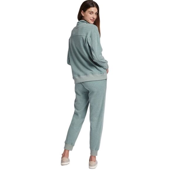 Tyler Boe Quarter Zip Lounger Set in Heathered Patina - Picture 9 of 9
